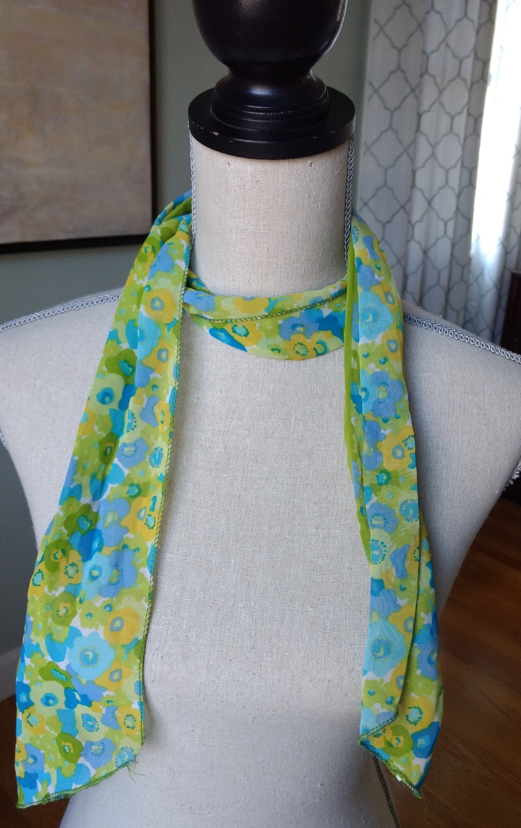 2 Tie Scarfs  Use As A Scarf Or Belt